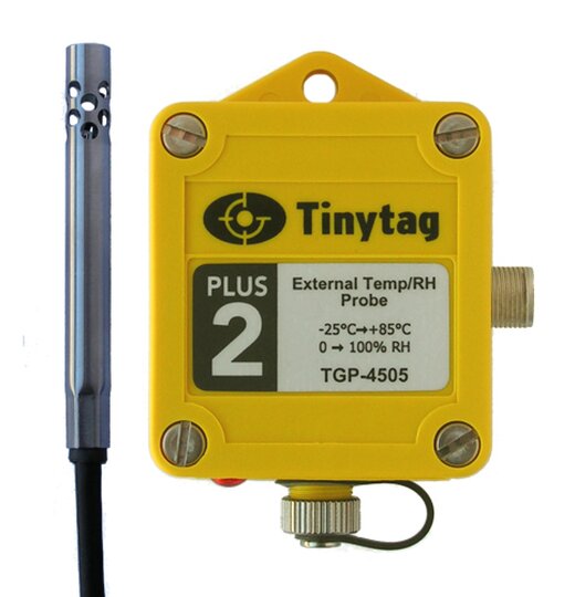 TGP-4505 Datenlogger, zur Temperatur- / Luftfeuchtemessung mit Temperatur- und Feuchte-Messfhler