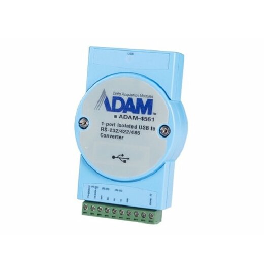 ADAM-4561: isolierter Schnittstellen-Konverter  USB zu seriell RS-232/422/485
