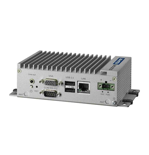 UNO-2272G Embedded PC, kabel- und lfterlos - Intel Celeron J1900 2.0GHz, 2GB, 1xLANs, 2xmPCIe