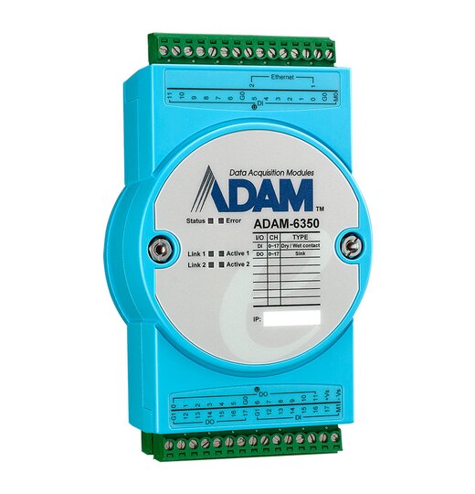 ADAM-6350 OPC UA Ethernet Remote I/O_DI/O Modul