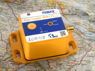 MSR175plus Schock-Transport-Datenlogger mit GPS-Tracking