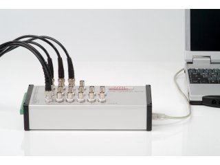 USB Messboxen simultan: Kanalabtastrate 225 kHz, 16 Bit