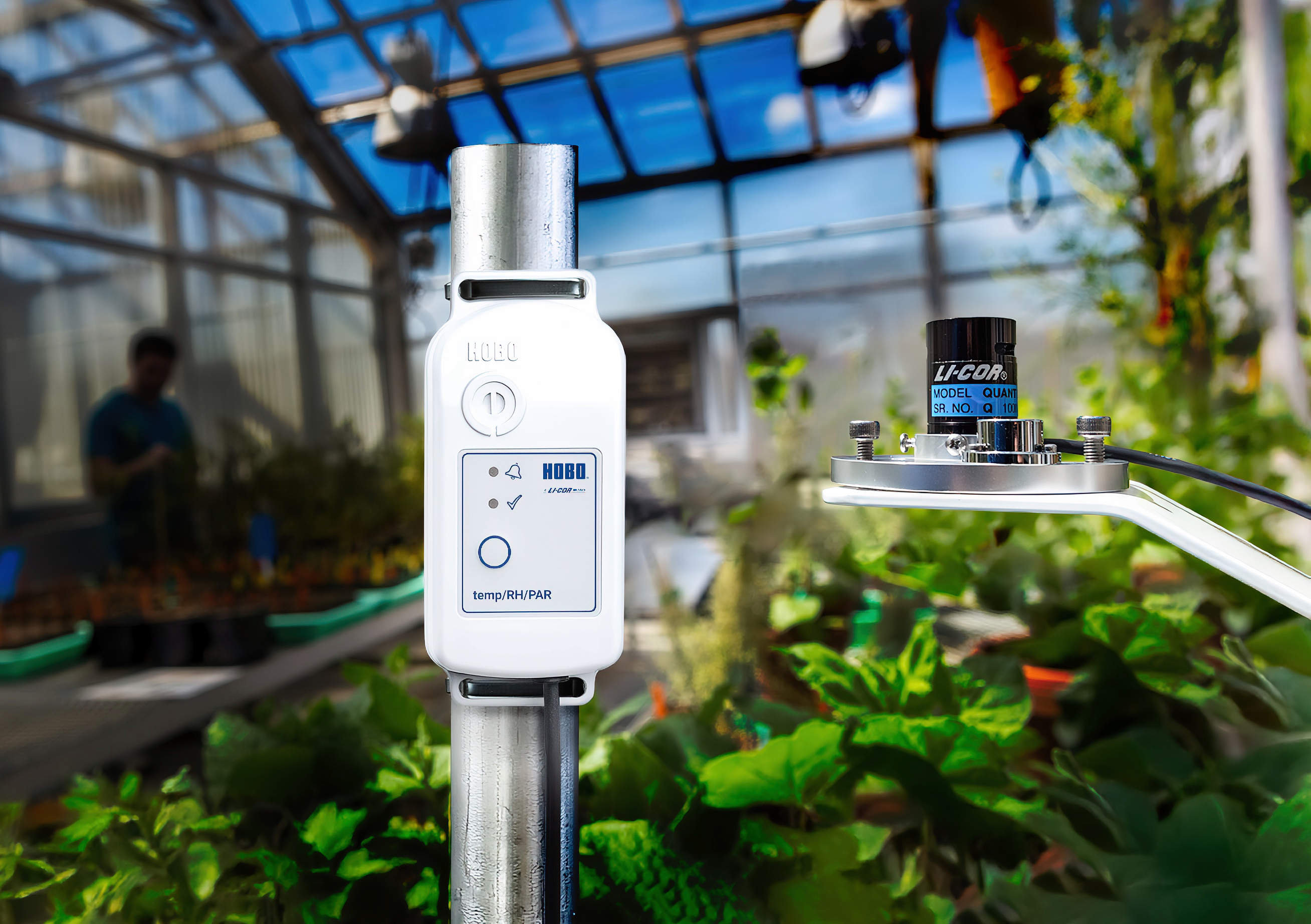 HOBO MX2308 Temp/RH/PAR-Datenlogger: Przise Umweltberwachung fr Landwirtschaft und Forschung