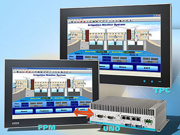 Die TPC-Serie sind fertige Industrie-PCs, die neben dem Touch Panel auch den Computer mitbringen. Der TPC-1840WP z.B. bietet zum Beispiel einen AMD Dual Core Prozessor, verfgt ber serielle und USB-Schnittstellen sowie Dual Ethernet 10/100/1000, bringt einen HDMI-Port fr ein zweites Display mit ... und was man so braucht.