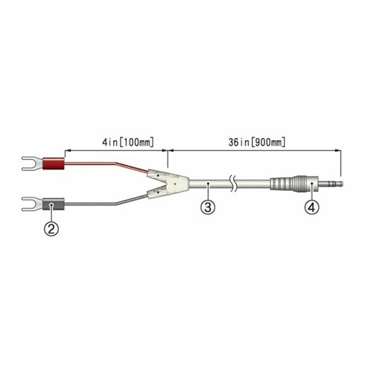 VR-7102 Verbindungskabel fr VR-71 Datenlogger