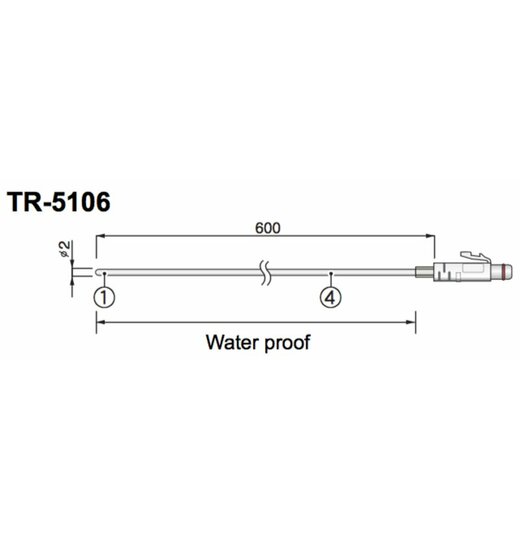TR-5106 externer Temperatur-Sensor