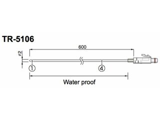 TR-5106 externer Temperatur-Sensor