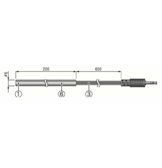 TR-71/72 U.W. externer Temperatur-Sensor