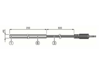 TR-71/72 U.W. externer Temperatur-Sensor