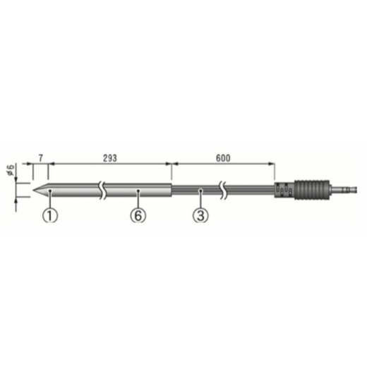 TR-71/72 U.W. externer Temperatur-Sensor