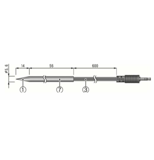 TR-71/72 U.W. externer Temperatur-Sensor