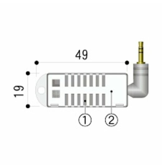 TR-3100 Temperatur- und Feuchte-Sensor