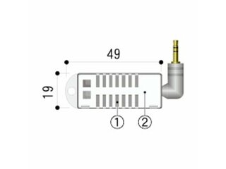 TR-3100 Temperatur- und Feuchte-Sensor