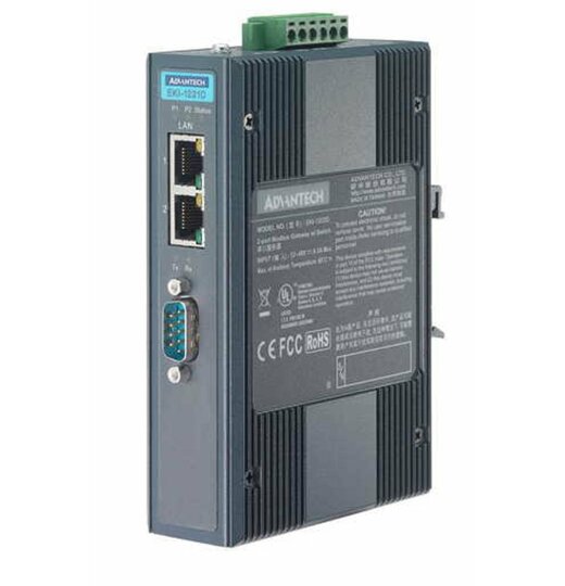 EKI-1221 1-port RS-232/422/485 Modbus Gateway