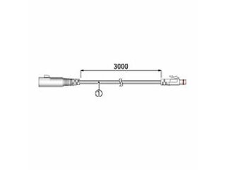 TR-2C30 Temperatur-Sensor Verlngerungskabel