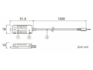 Ersatzsensor fr Temperatur und Feuchte