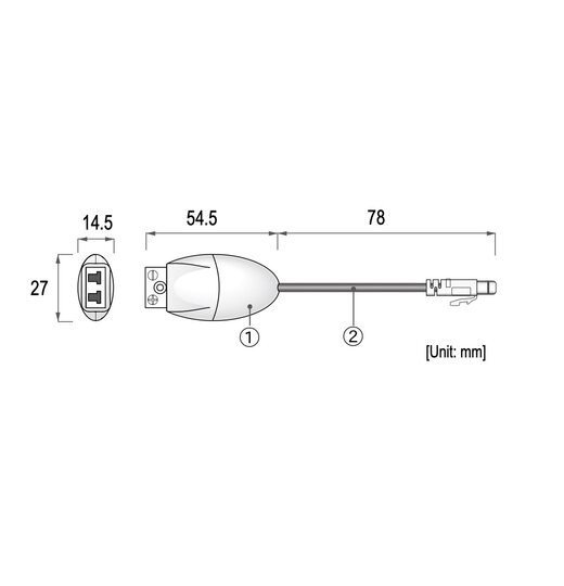 TCM-3010 Eingangsmodul Thermoelement fr Funk Datenlogger RTR505B