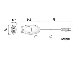 TCM-3010 Eingangsmodul Thermoelement fr Funk Datenlogger...