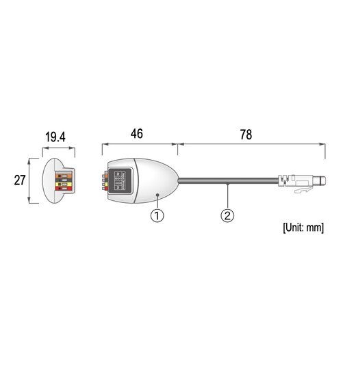 VIM-3010 Eingangsmodul Spannung fr Funk Datenlogger RTR505B