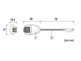 VIM-3010 Eingangsmodul Spannung für Funk Datenlogger RTR505B