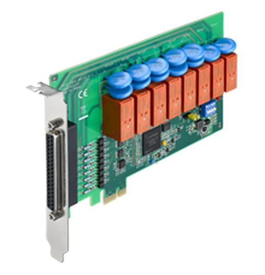 PCIE-1761H 8-Kanal Relais und 8-Kanal Isolierter Digitaleingang PCIe-Karte