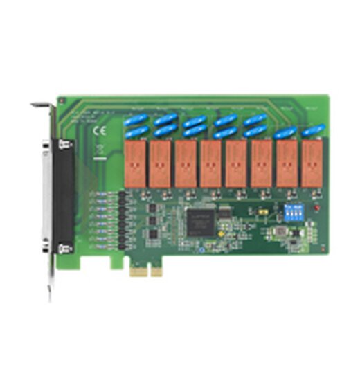 PCIE-1761H 8-Kanal Relais und 8-Kanal Isolierter Digitaleingang PCIe-Karte