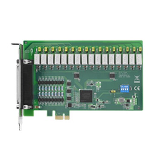 PCIE-1762H 16-Kanal-Relais und 16-Kanal-isolierter Digitaleingang PCIe-Karte