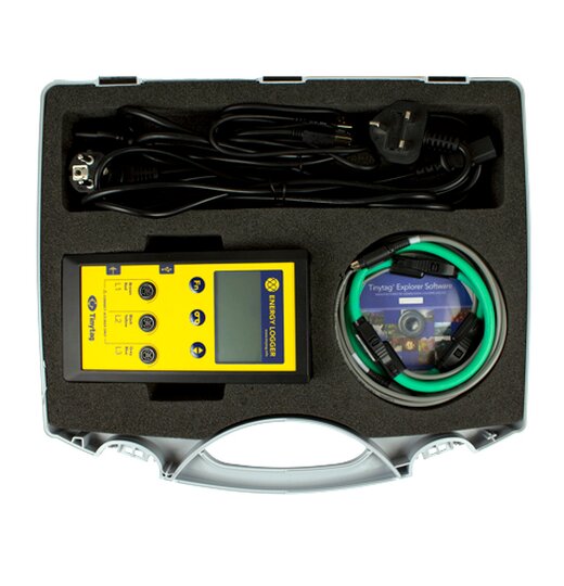 TGE-0001 Tinytag Energie Datenlogger mit standardgroen Spulen (Durchmesser 85mm)