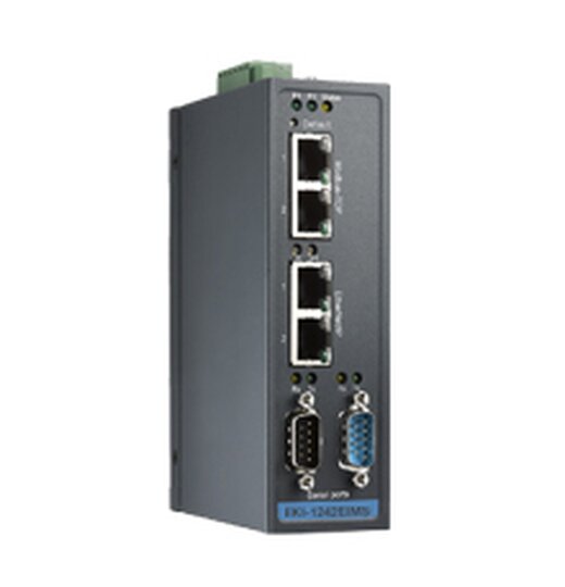 EKI-1242IEIMS-A Modbus RTU / TCP zu EtherNet / IP-Protokoll-Gateway