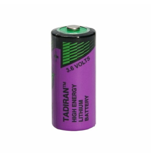 Batterie fr Datenlogger, Li-Thionylchlorid 2/3AA, 3.6V 1,5 Ah