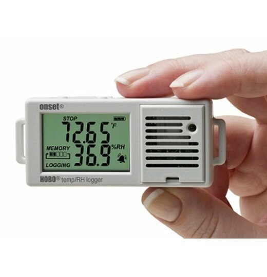 HOBO UX100-003 Datenlogger für Temperatur und Luftfeuchte