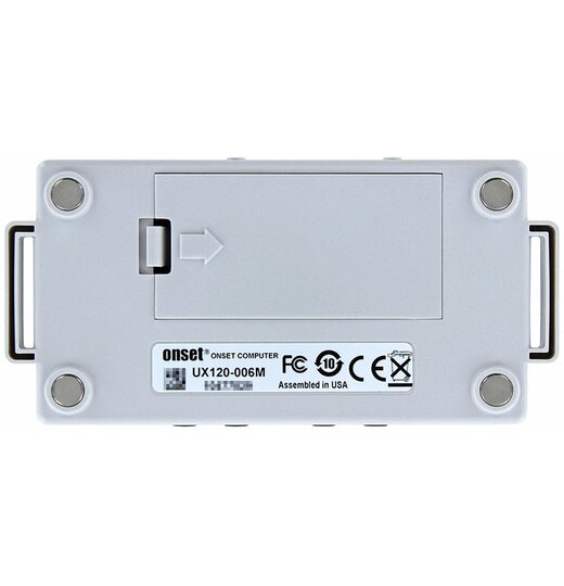 UX120-006M: 4-Kanal Analog-Datenlogger mit LCD Display