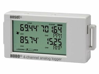 UX120-006M: 4-Kanal Analog-Datenlogger mit LCD Display