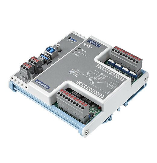 USB-5817: Industrielles Anaolog-Eingangsmodul auf USB 3.0