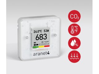 Aranet4 HOME, CO2, Feuchte, Temperatur, Luftdruck...