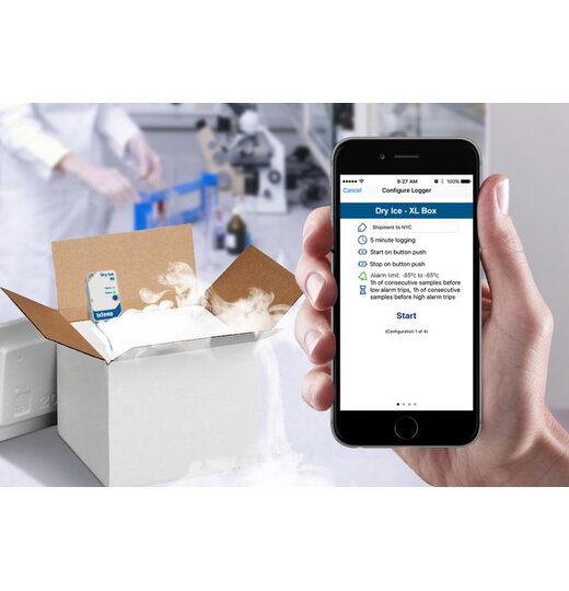 InTemp CX603 Bluetooth Trockeneis-Datenlogger