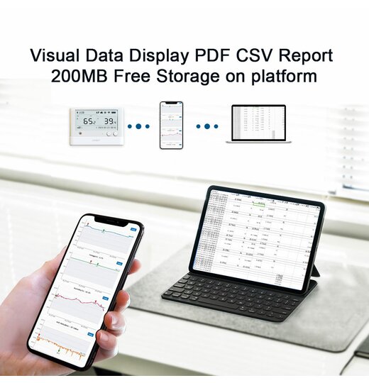 UbiBot WS1 Pro 2.4GHz WiFi Datenlogger