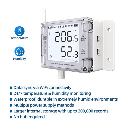 UbiBot GS1-A - Datenlogger mit WiFi