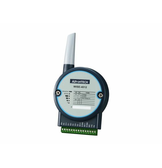 WISE-4012: IoT wireless I/O-Modul, 4 analog IN, 2 digitale Ausgänge