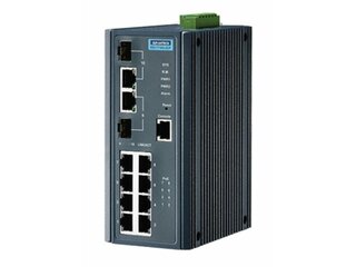 EKI-7710E-2CP Managed Industrie PoE Fast Ethernet Switch