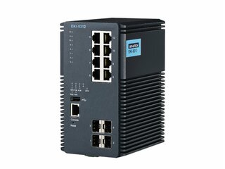 Managed Power over Ethernet Industrie Switch L2, EKI-9312