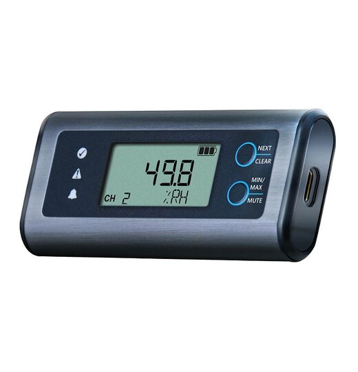 EL-SIE USB Temperatur- und Luftfeuche-Datenlogger mit Display