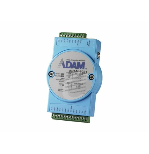 ADAM-6024: 12-Kanal Universal I/O Modul, Modbus TCP