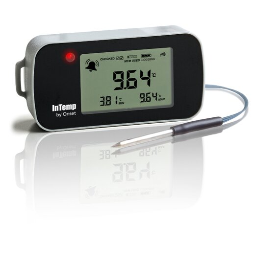 InTemp CX402 Bluetooth Temperatur-Datenlogger mit Sonde