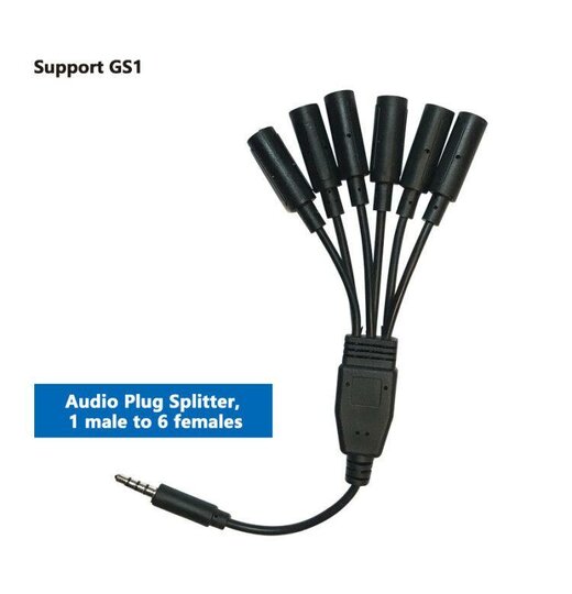 UbiBot Audio Splitter 6-fach