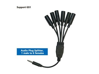 UbiBot Audio Splitter 6-fach