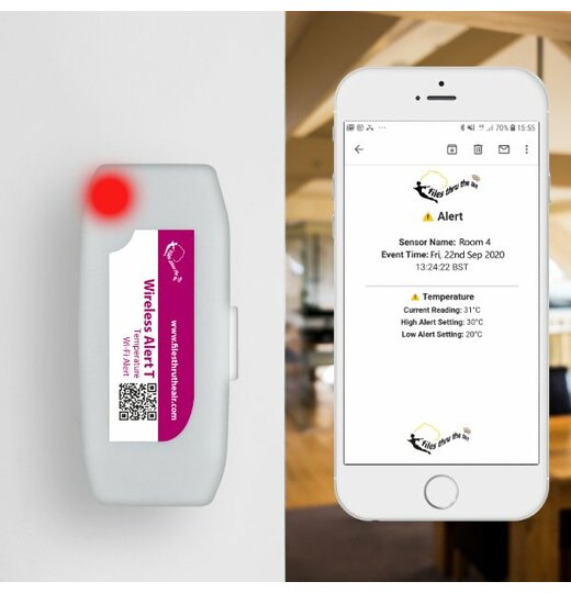WIRELESS ALERT T Temperatur-Warnsystem