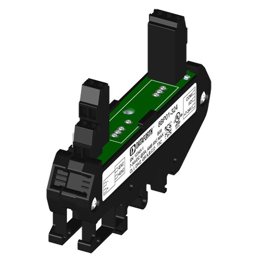 8BP01-324 1-Kanal DIN Backpanel | 7 bis 34VDC mit CJC