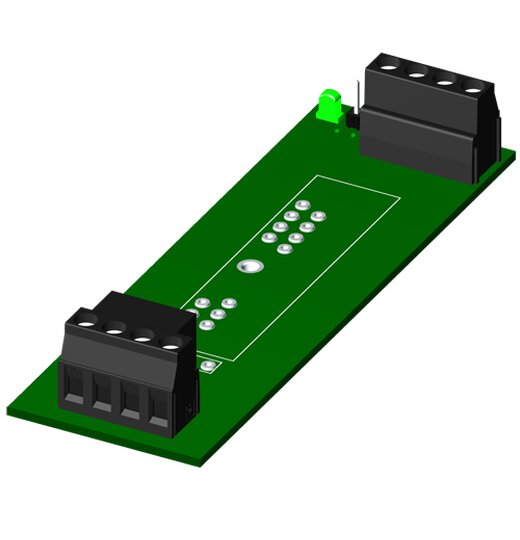 SCMPB03 Einkanaliges Backpanel