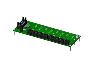 SCMPB05 Non-multiplexed 8-Kanal Backpanel